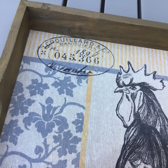 Wood serving tray - Picture 5 of 8